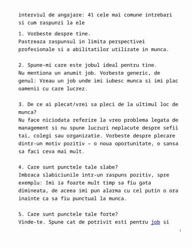 Cum Să Te Pregătești Pentru Interviu